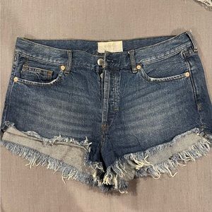 Free people Jean shorts size 29